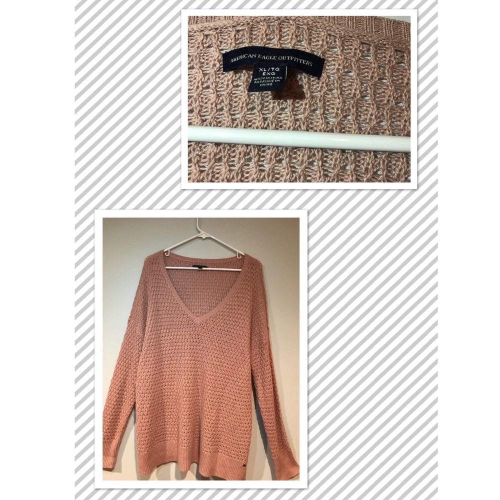 V-neck sweater